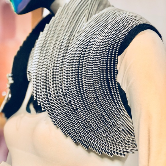 One of Hand sawn zipper vest; from Styled 2 Rock - Picture 5 of 8